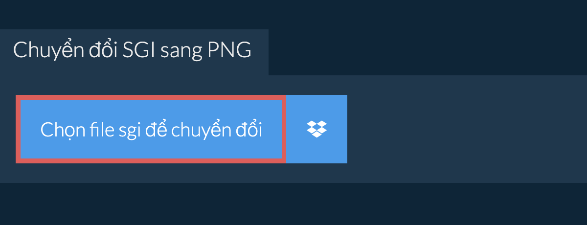 Chuyển đổi sgi sang png