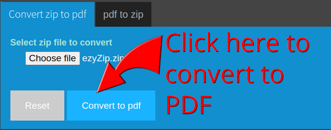 convert pdf to zip rar