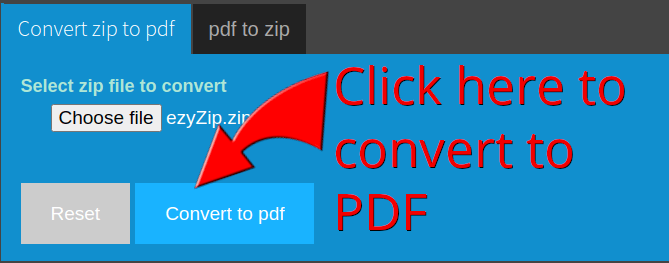 ZIP To PDF Converter Online Quick Secure FREE EzyZip